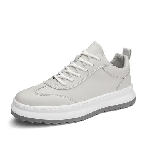 Herenleren Platform Sneakers - ClassicLift