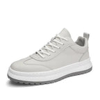 Herenleren Platform Sneakers - ClassicLift