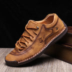 Herenleren moccasin sneakers - EliteMoc