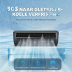 AeroWall Draadloos - Mobiele draadloze wandairco
