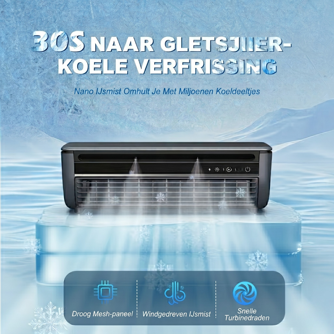 AeroWall Draadloos - Mobiele draadloze wandairco