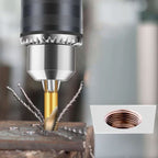 Set van 6 titanium boorbits 2-in-1 - boren en tappen