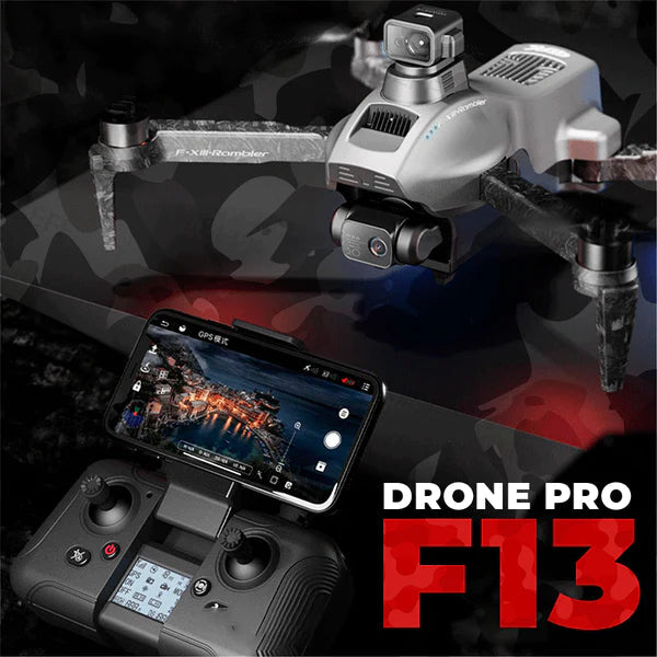 Drone F13 Pro met 3-assige EIS Gimbal Anti-Shake 8K HD Camera, 5G WiFi en GPS