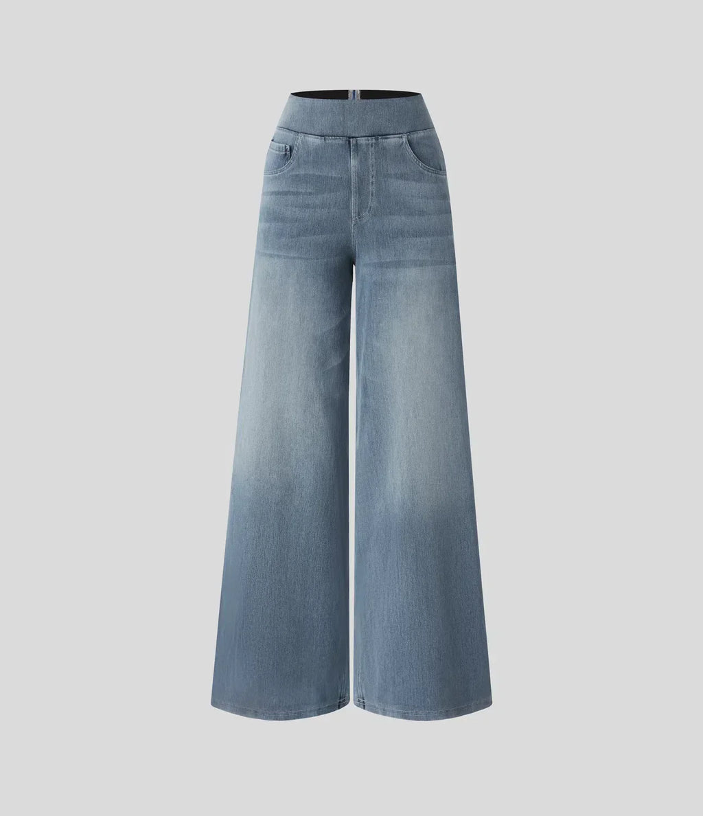 FlexFit™ | Comfortabele & Elastische Broek Met Hoge Taille