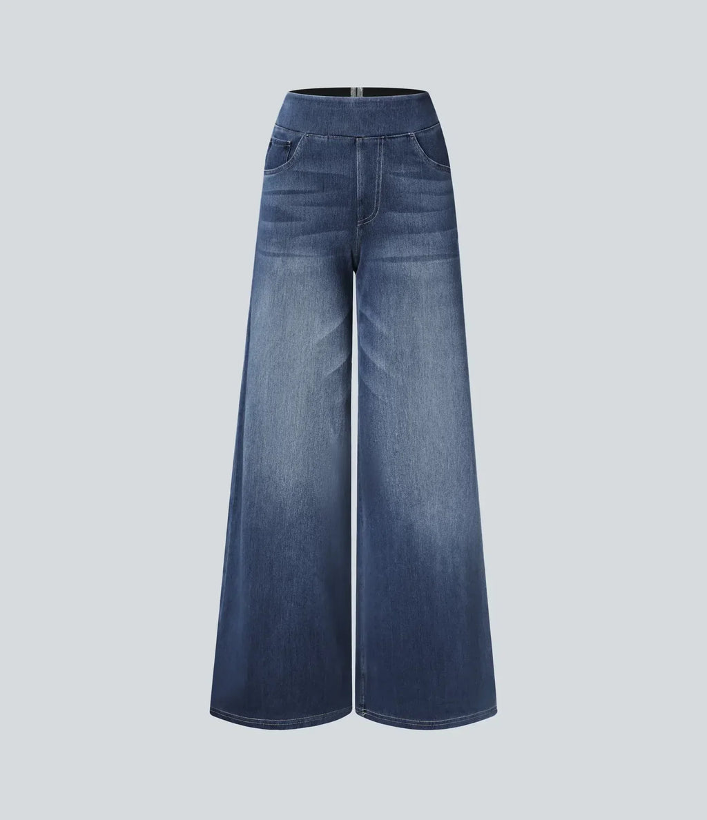 FlexFit™ | Comfortabele & Elastische Broek Met Hoge Taille