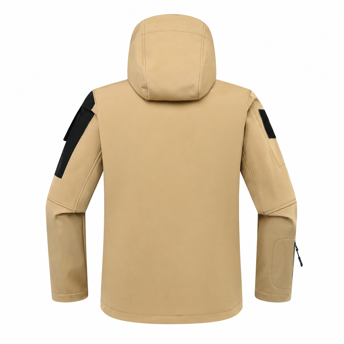 Softshell herenjas met fleecevoering en capuchon – Voor werk en outdooractiviteiten