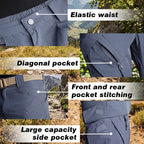 Archon IX9 Men’s Lightweight Tactical Pants – Quick-Dry Stretch Pants