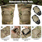 G3 Pro Combat Pants with Knee Pads Rip-Stop Tactical Pants Camouflage