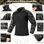 G3 Pro – Tactisch herenuniform met donkere camouflageprint