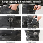 G3 Pro – Tactisch herenuniform met donkere camouflageprint