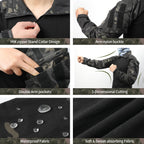 G3 Pro – Tactisch herenuniform met donkere camouflageprint