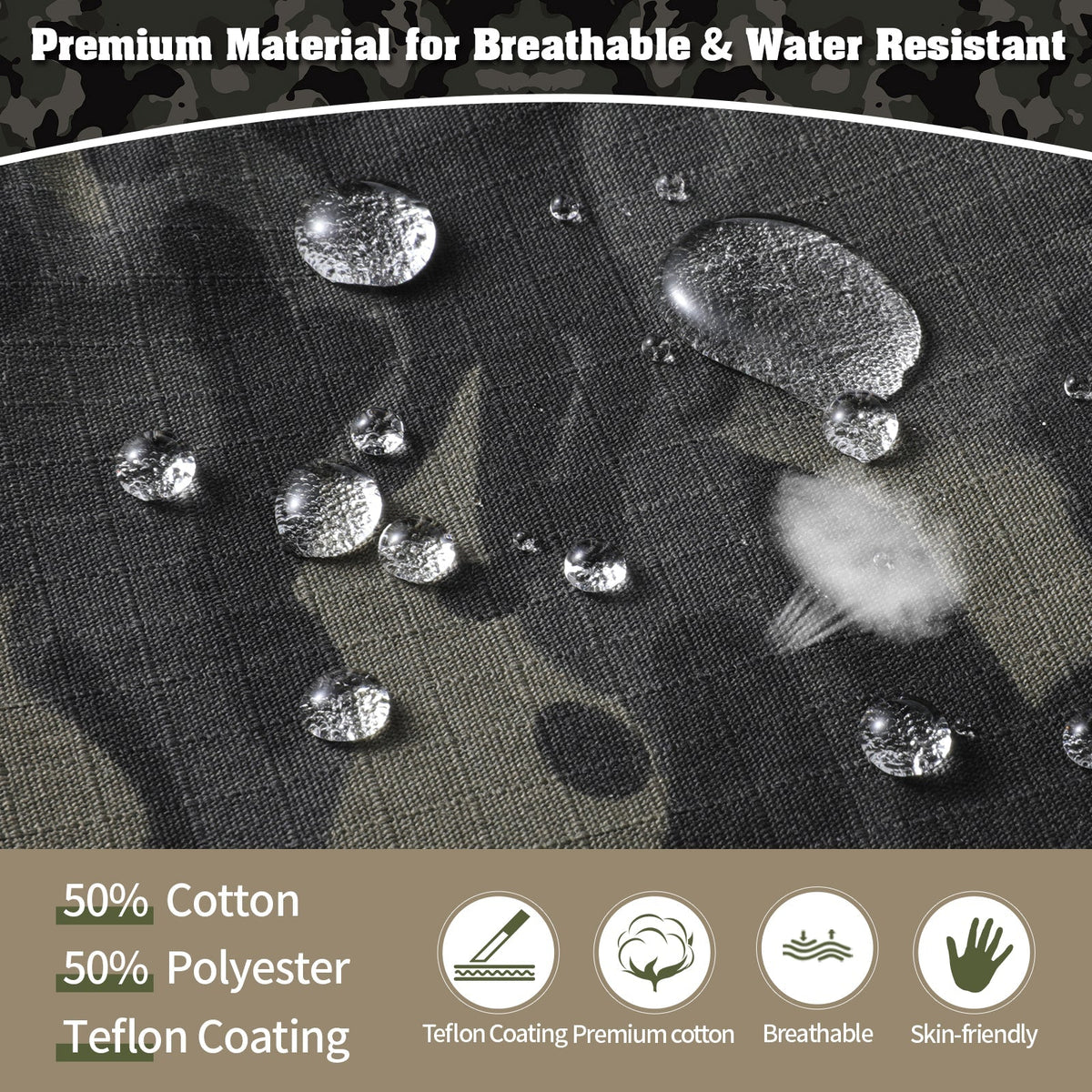 G3 Pro – Tactisch herenuniform met donkere camouflageprint