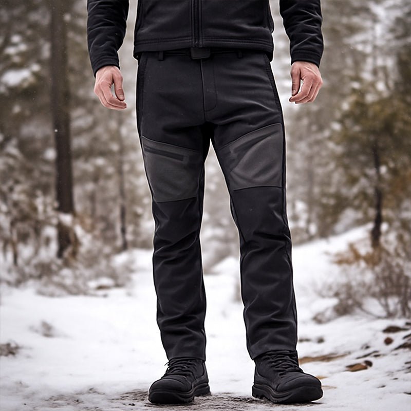 Grampus Softshell Waterproof Tactical Pants for Winter Black