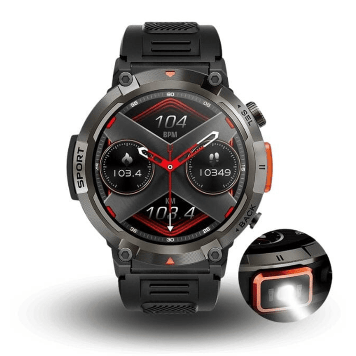 Ignite Onverwoestbaar Slim Militair Horloge