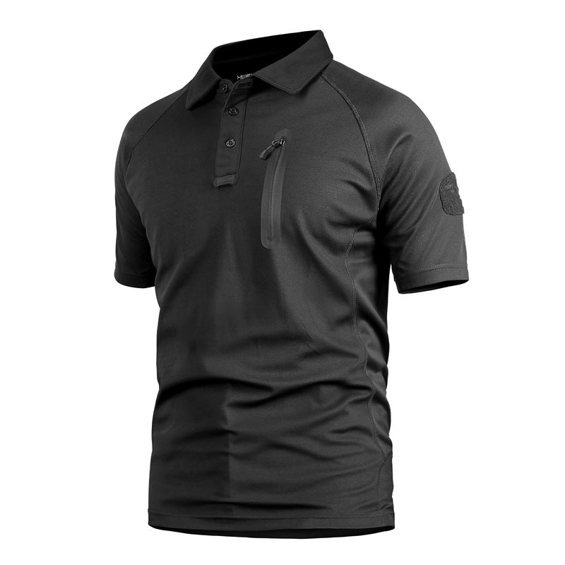 Combat Shirt met Korte Mouwen voor Heren – Sneldrogende Tactische Top