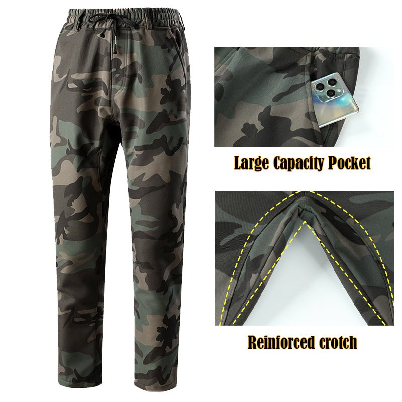 Waterdichte tactische softshell herenset met fleecevoering