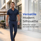 Heren Tweedelig Set Lichtgewicht Casual Pak