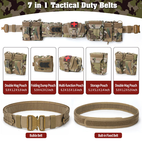 5-in-1 Tactical Duty Riem met Snelontgrendeling