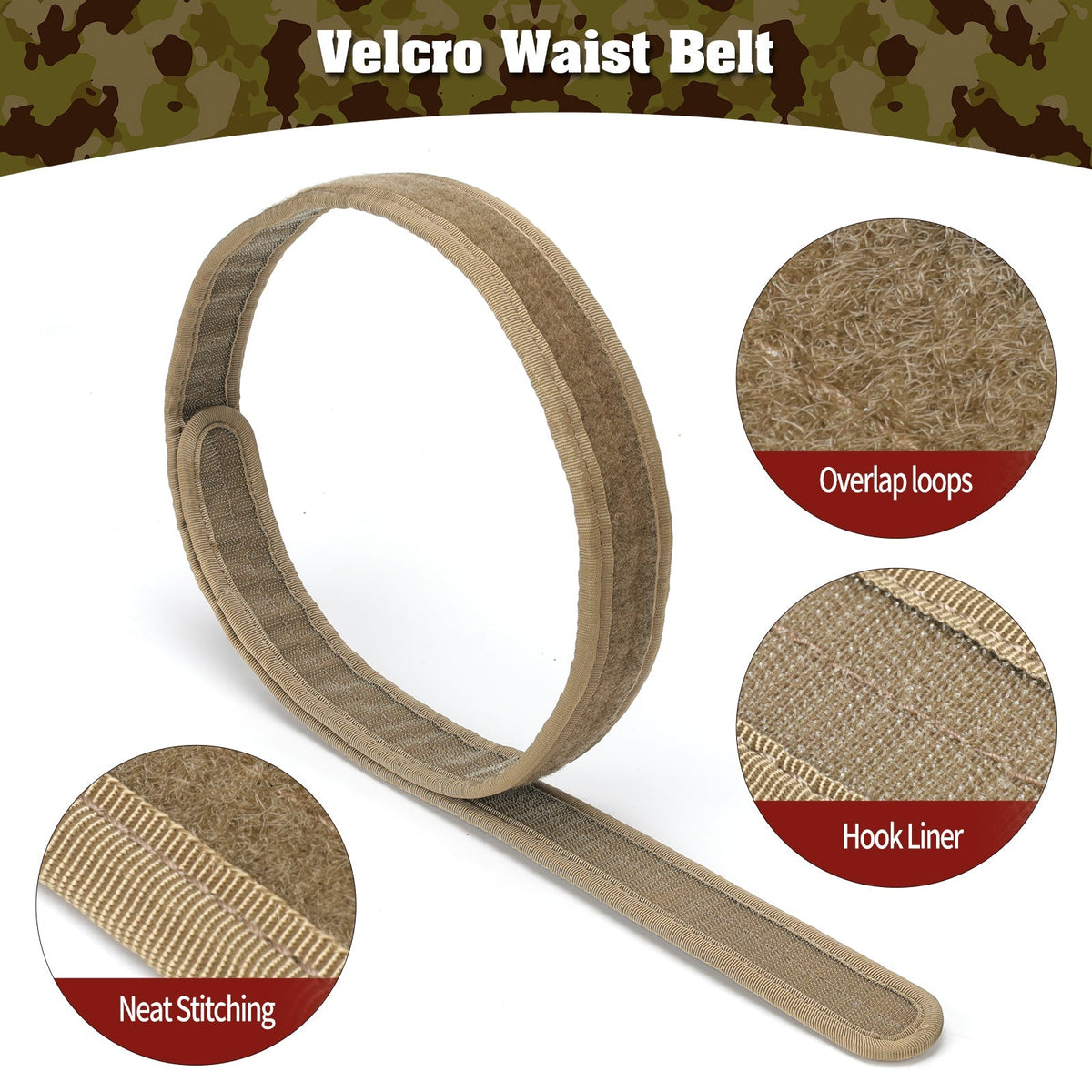5-in-1 Tactical Duty Riem met Snelontgrendeling