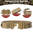 5-in-1 Tactical Duty Riem met Snelontgrendeling