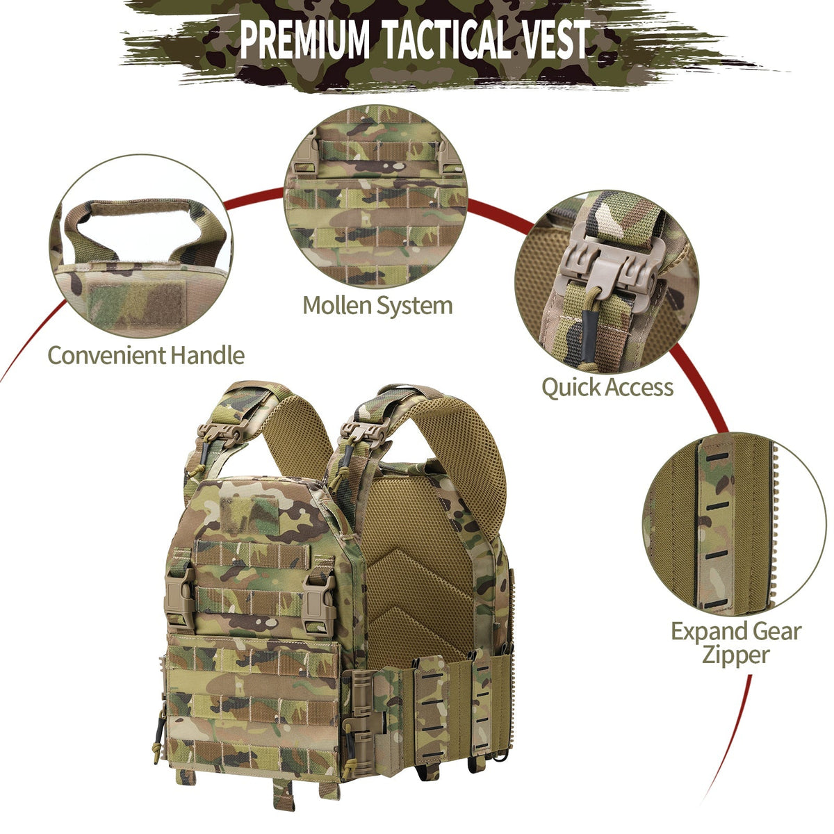 Quick Release Rampage Plate Carrier