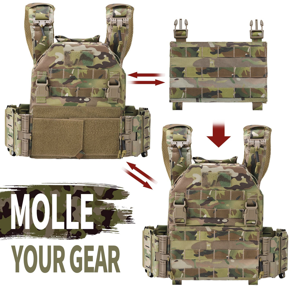 Quick Release Rampage Plate Carrier