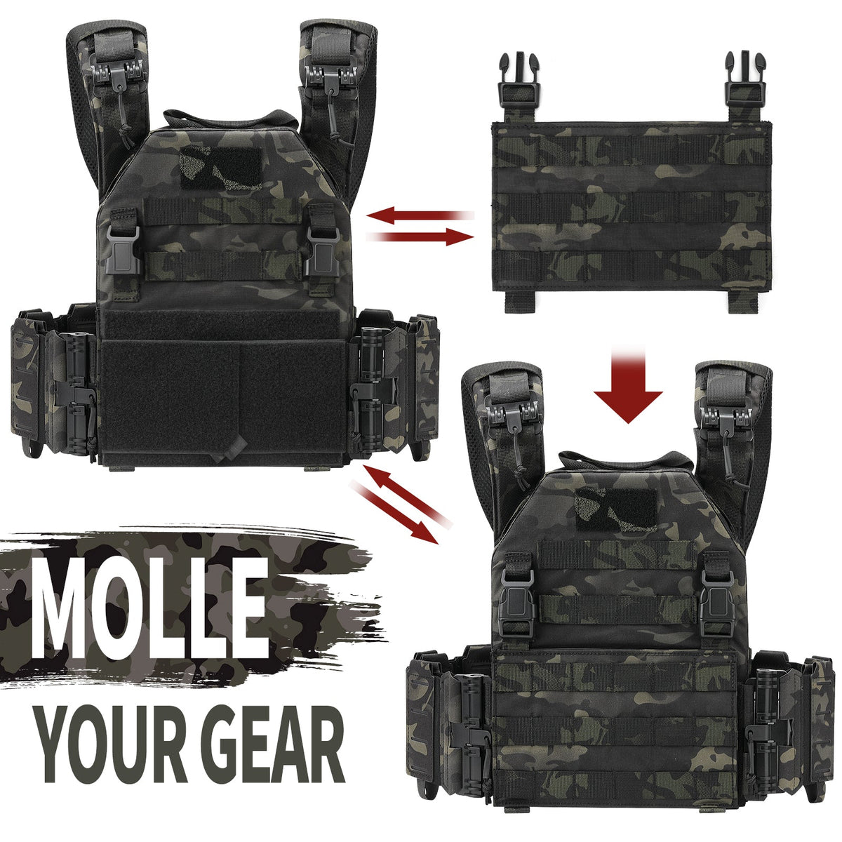 Quick Release Rampage Plate Carrier