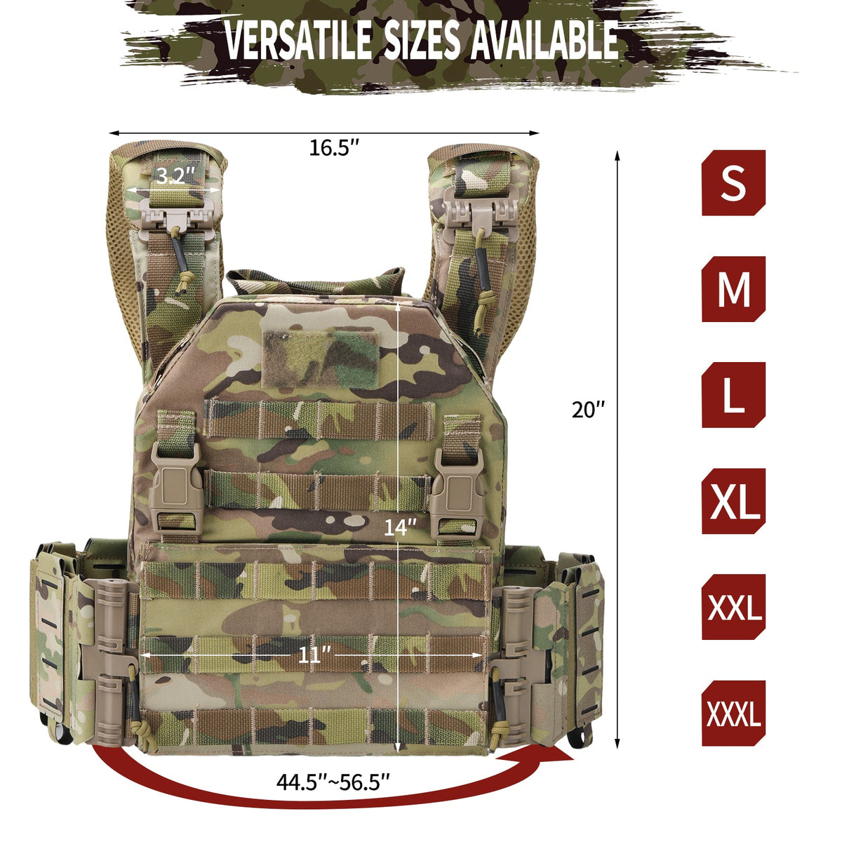 Quick Release Rampage Plate Carrier