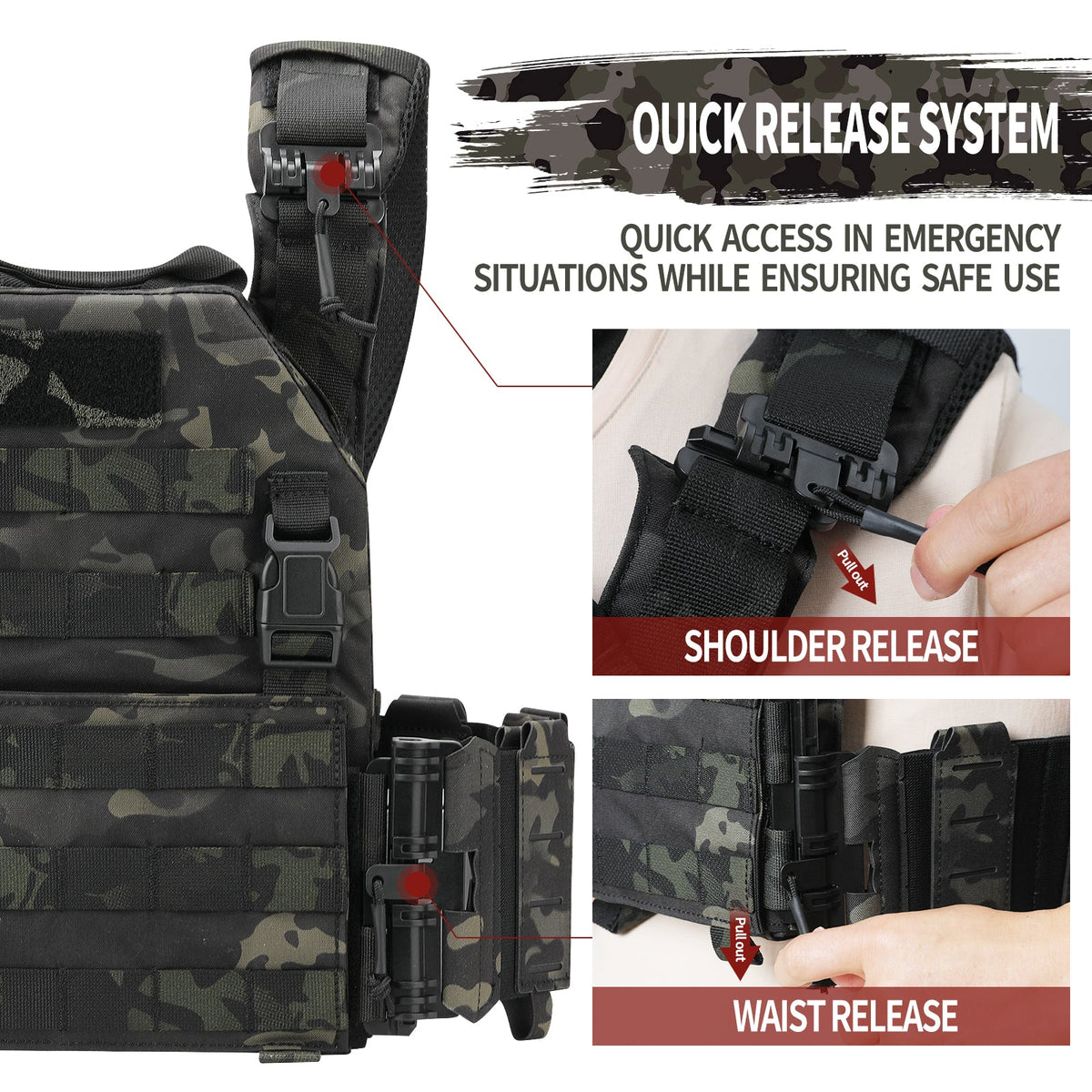Quick Release Rampage Plate Carrier